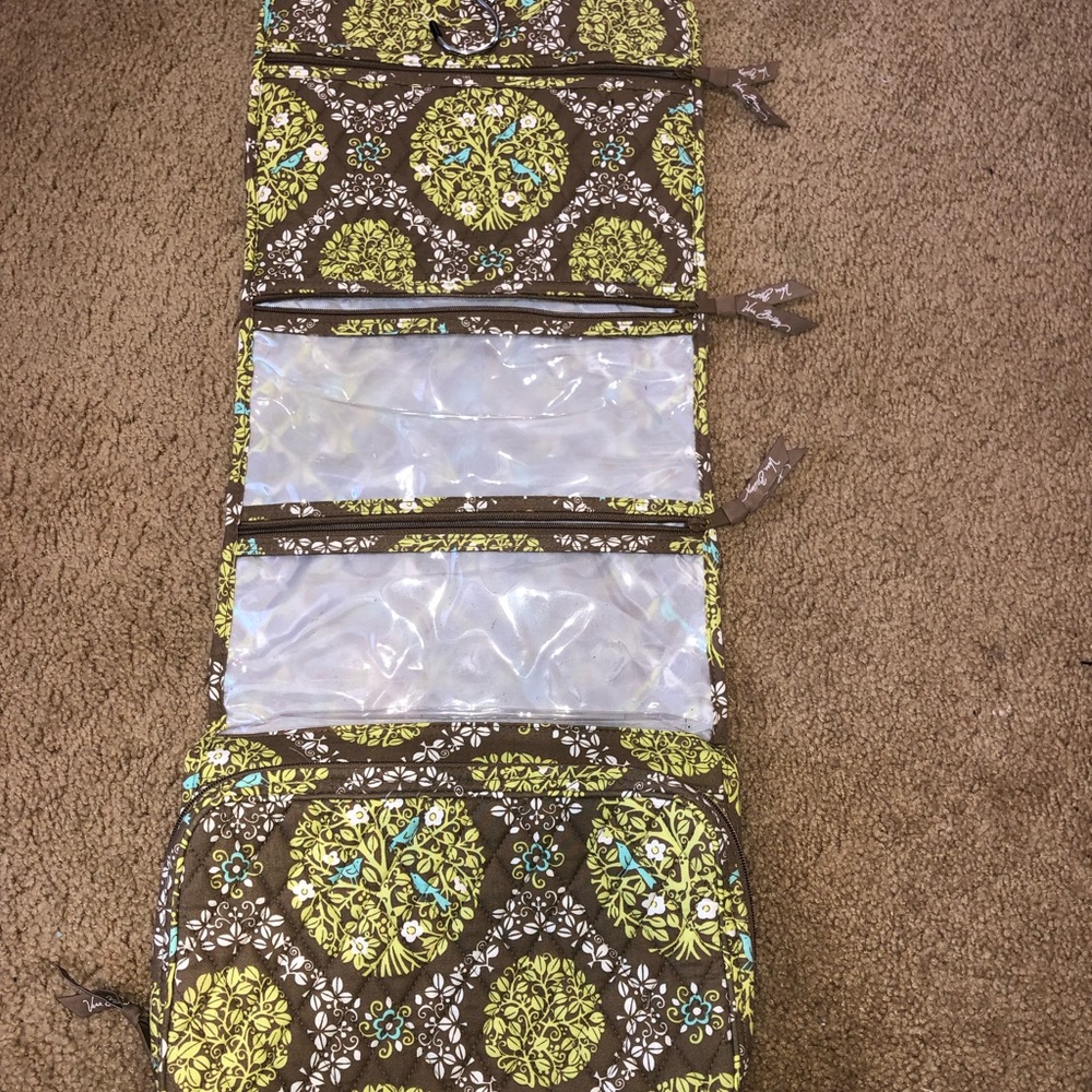 Vera Bradley make up/ travel bag